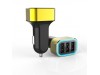 Car Charger 3 USB Car Charger , 5.2A / 6.8A